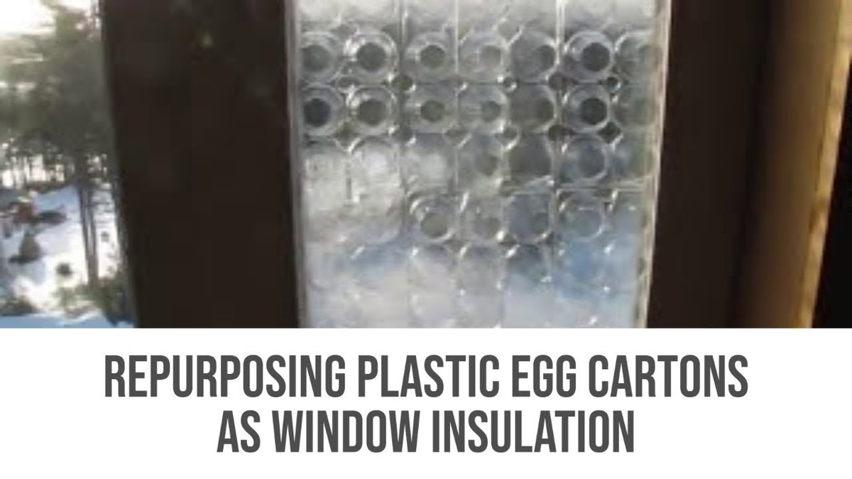 Papírové krabičky od vajec jsou nejlepší izolace pro balkon