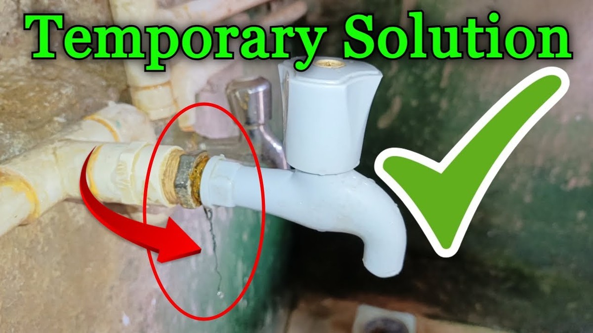 Plastové brčko jako záchranca když vám začne téct kohout - image 2