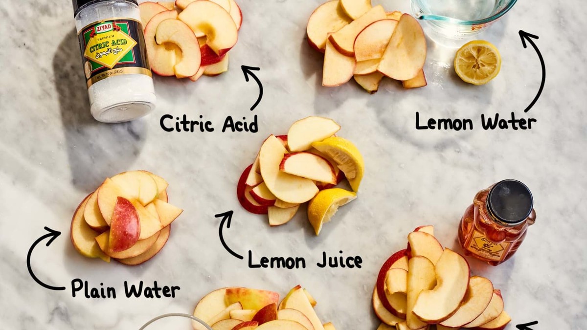 Sůl a citrón na vykrojené jablko – proč se barví třikrát pomaleji - image 1
