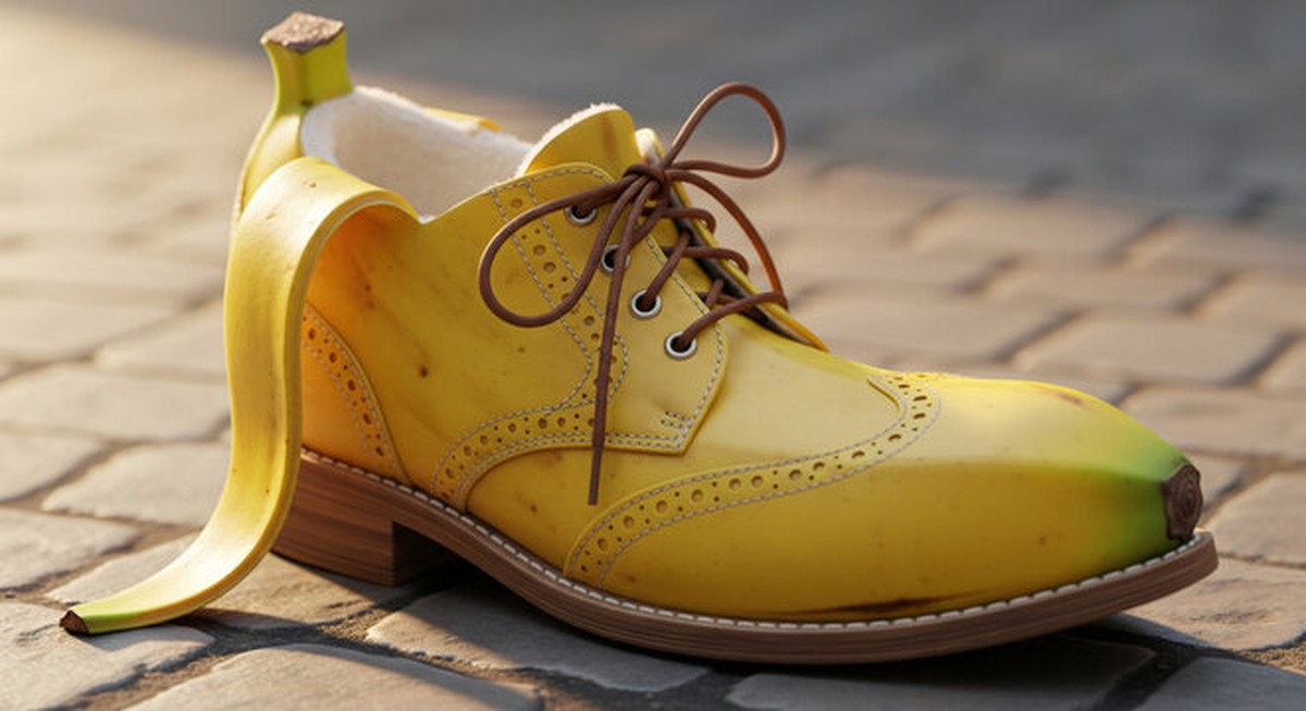 Banánová slupka na botách: nejlepší přírodní leštidlo domácnosti