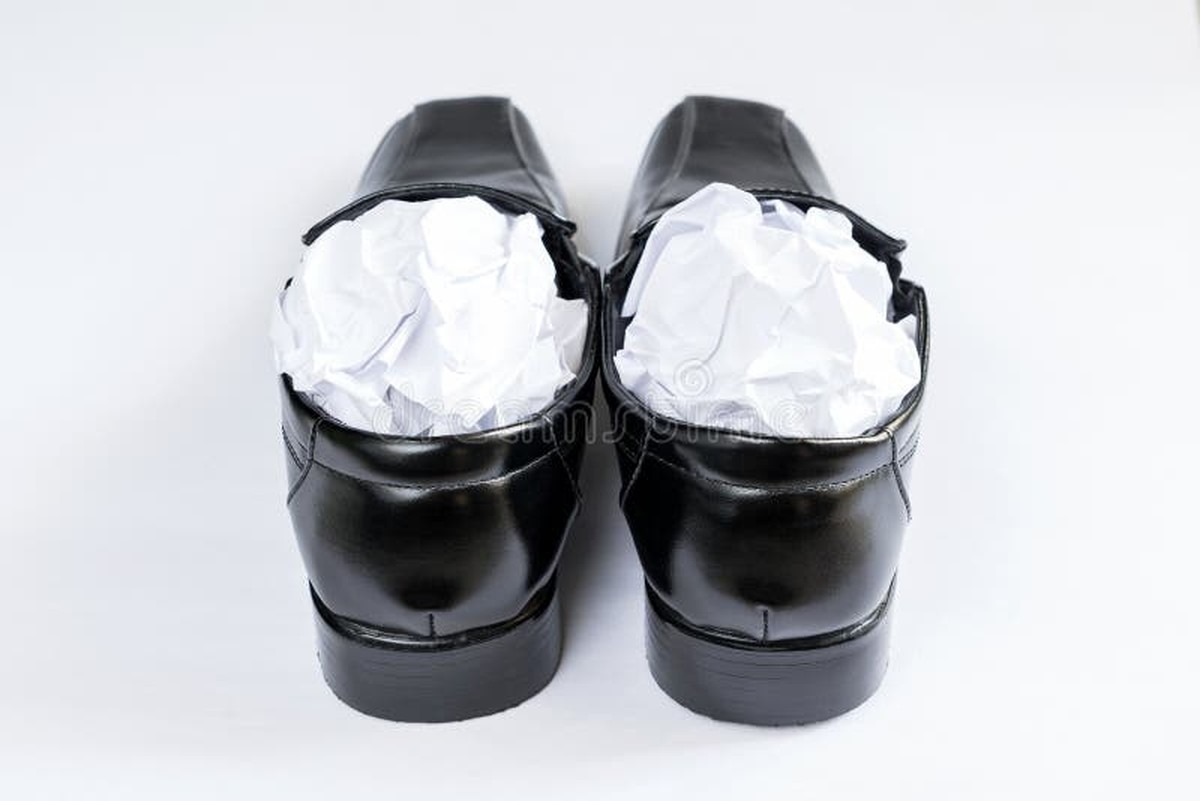 Crumpled papír v botách namísto silikonu – proč to funguje - image 2