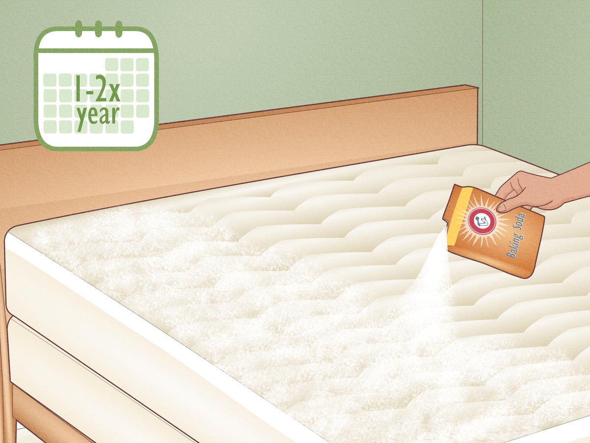 Jedlá soda na matracích funguje lépe než luxusní čistič