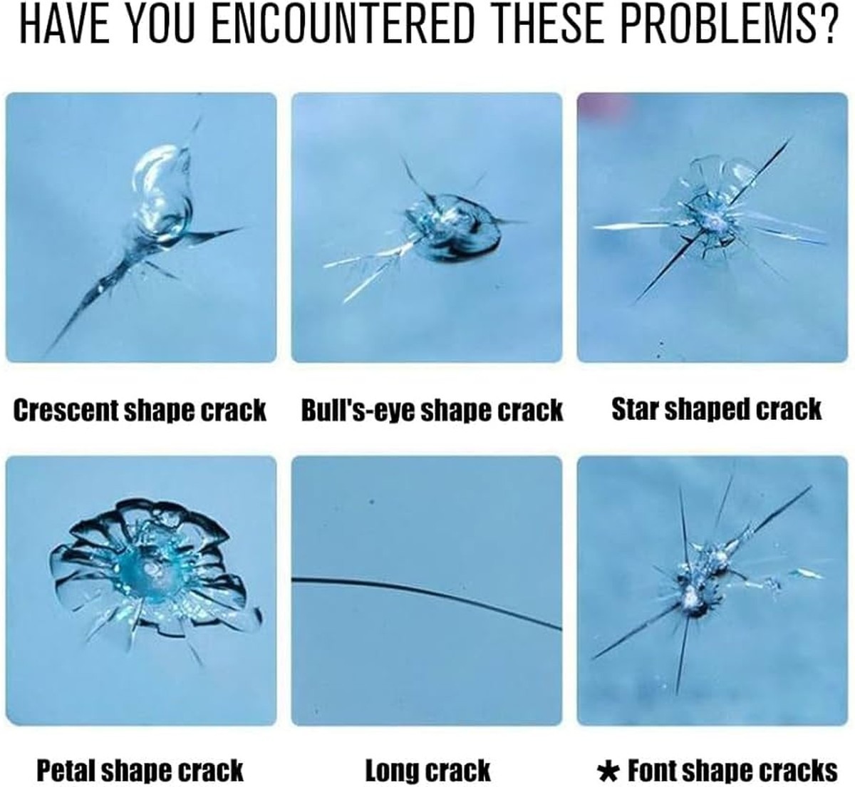 Ledová tříška ze zmrzliny? Použijte ji na opravu prasklin v oknech