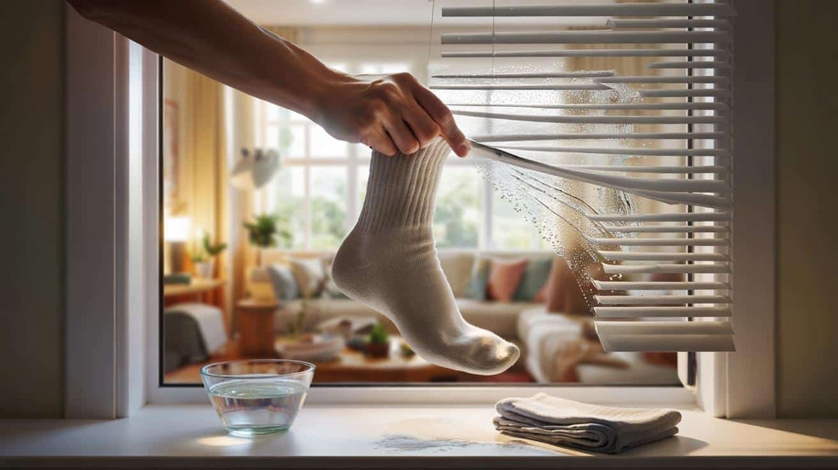 Jak folosit staré ponožky jako nejlepší čistič oken na světě - image 2