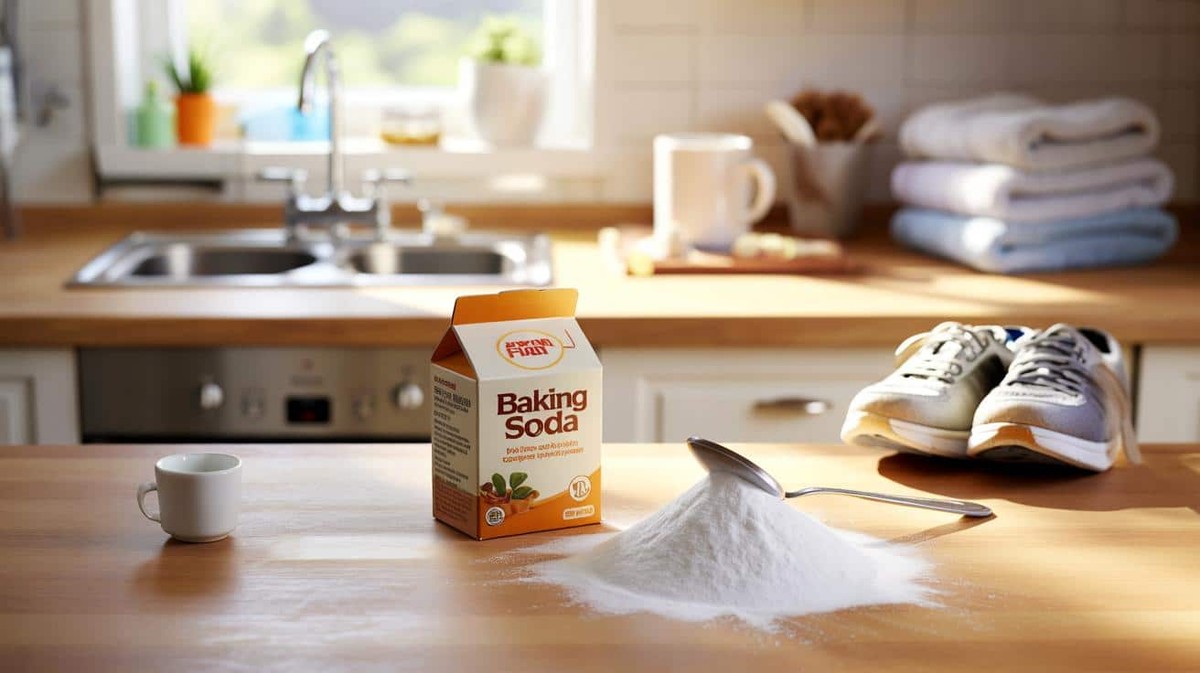 Jedlá soda na pracovní desku? Výsledek vás překvapí