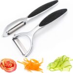 Kuchařská loupačka prozrazuje: kterou stranu listu používá pro tvrdé potraviny