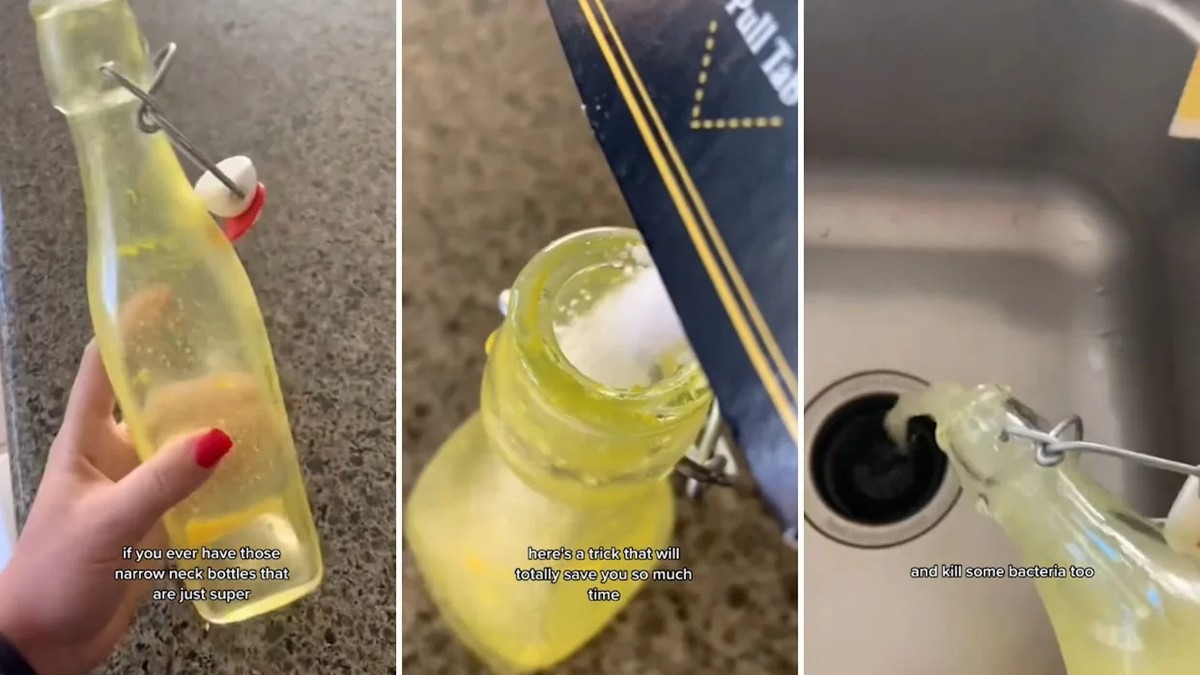 Starý ponožka, písek a vanice – nejlepší způsob čištění úzké lahve